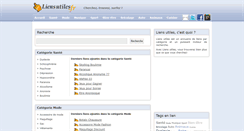 Desktop Screenshot of liensutiles.fr